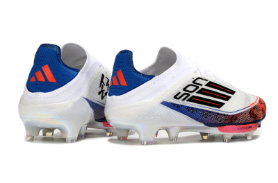 Men's Son x Adidas F50+ Elite Lightstrike Pro FG Firm Ground Low-Tops Football Boots - White/Black/Blue