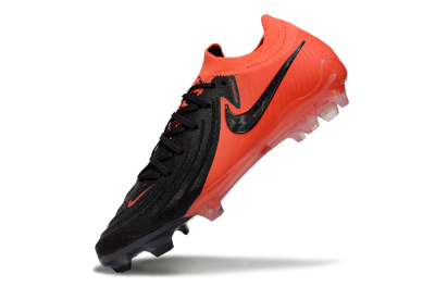 Men's Nike Phantom GX 2 Elite FG Firm Ground Low-Tops Football Boots - Red/Black