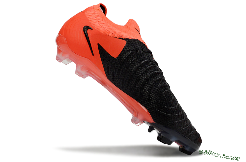 Men's Nike Phantom GX 2 Elite FG Firm Ground Low-Tops Football Boots - Red/Black 4