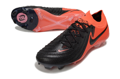 Men's Nike Phantom GX 2 Elite FG Firm Ground Low-Tops Football Boots - Red/Black