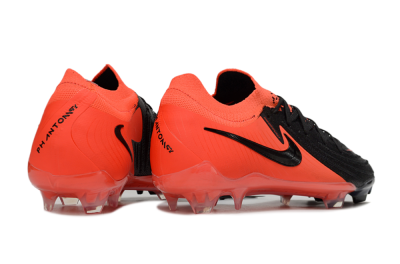 Men's Nike Phantom GX 2 Elite FG Firm Ground Low-Tops Football Boots - Red/Black