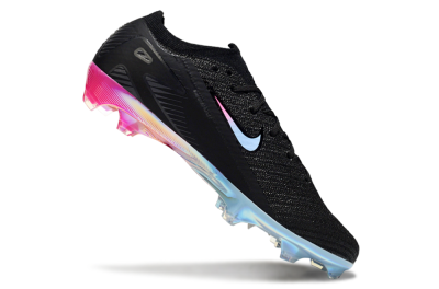 Men's Nike Air Zoom Mercurial Vapor 16 Elite FG Firm Ground Low-Tops Football Boots - Black/Jade/Pink