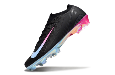 Men's Nike Air Zoom Mercurial Vapor 16 Elite FG Firm Ground Low-Tops Football Boots - Black/Jade/Pink