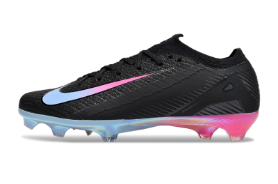 Men's Nike Air Zoom Mercurial Vapor 16 Elite FG Firm Ground Low-Tops Football Boots - Black/Jade/Pink
