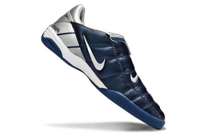 Men's Nike Air Zoom Total 90 III IC Indoor & Futsal Low-Tops Football Shoes - Blue/Silver/White