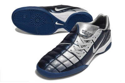 Men's Nike Air Zoom Total 90 III IC Indoor & Futsal Low-Tops Football Shoes - Blue/Silver/White