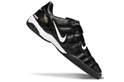 Men's Nike Air Zoom Total 90 III IC Indoor & Futsal Low-Tops Football Shoes - Black/White