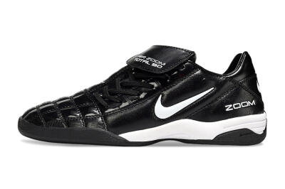 Men's Nike Air Zoom Total 90 III IC Indoor & Futsal Low-Tops Football Shoes - Black/White