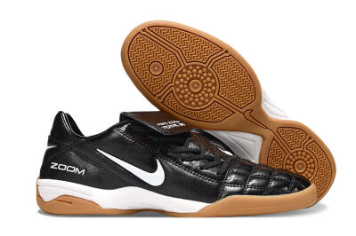 Men's Nike Air Zoom Total 90 III IC Indoor & Futsal Low-Tops Football Shoes - Black/White