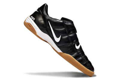 Men's Nike Air Zoom Total 90 III IC Indoor & Futsal Low-Tops Football Shoes - Black/White