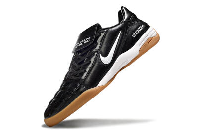 Men's Nike Air Zoom Total 90 III IC Indoor & Futsal Low-Tops Football Shoes - Black/White