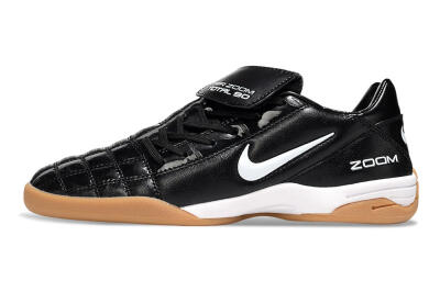 Men's Nike Air Zoom Total 90 III IC Indoor & Futsal Low-Tops Football Shoes - Black/White