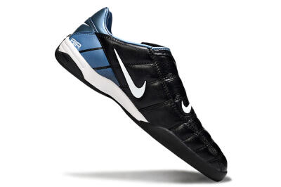 Men's Nike Air Zoom Total 90 III IC Indoor & Futsal Low-Tops Football Shoes - Black/Blue/White