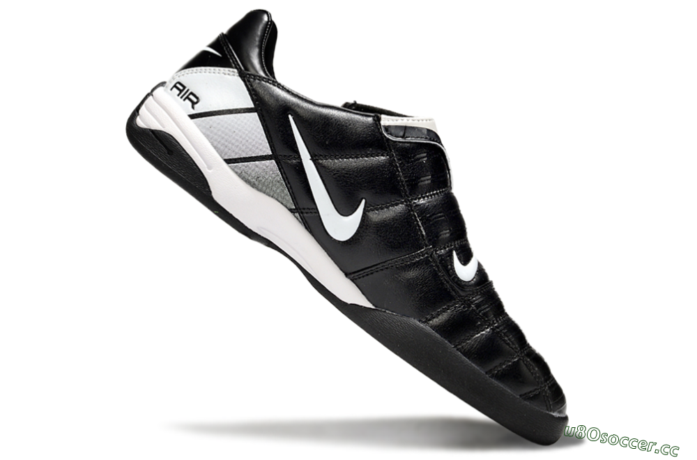Men's Nike Air Zoom Total 90 III IC Indoor & Futsal Low-Tops Football Shoes - Black/White 4