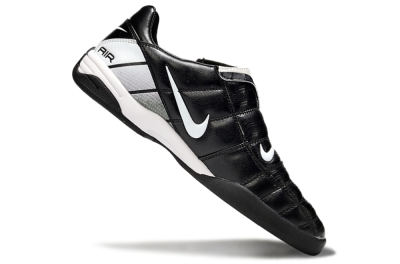 Men's Nike Air Zoom Total 90 III IC Indoor & Futsal Low-Tops Football Shoes - Black/White