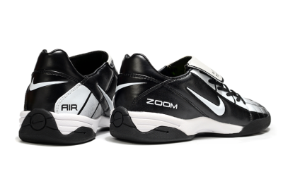 Men's Nike Air Zoom Total 90 III IC Indoor & Futsal Low-Tops Football Shoes - Black/White