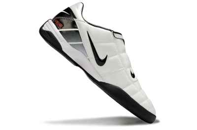 Men's Nike Air Zoom Total 90 III IC Indoor & Futsal Low-Tops Football Shoes - White/Black
