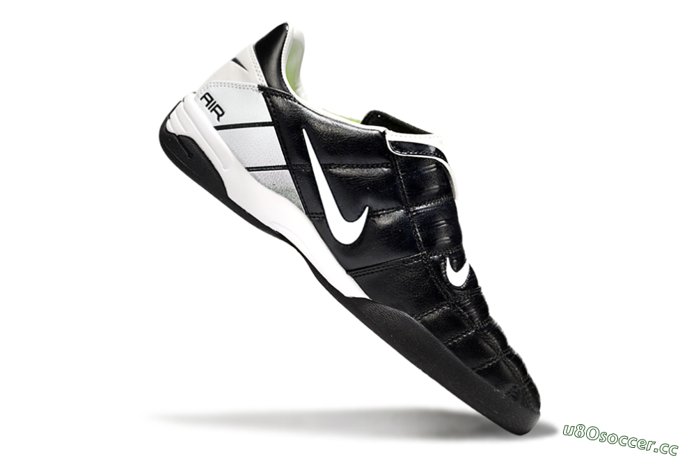 Men's Nike Air Zoom Total 90 III IC Indoor & Futsal Low-Tops Football Shoes - Black/White 4