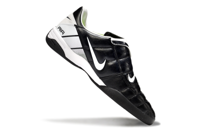 Men's Nike Air Zoom Total 90 III IC Indoor & Futsal Low-Tops Football Shoes - Black/White