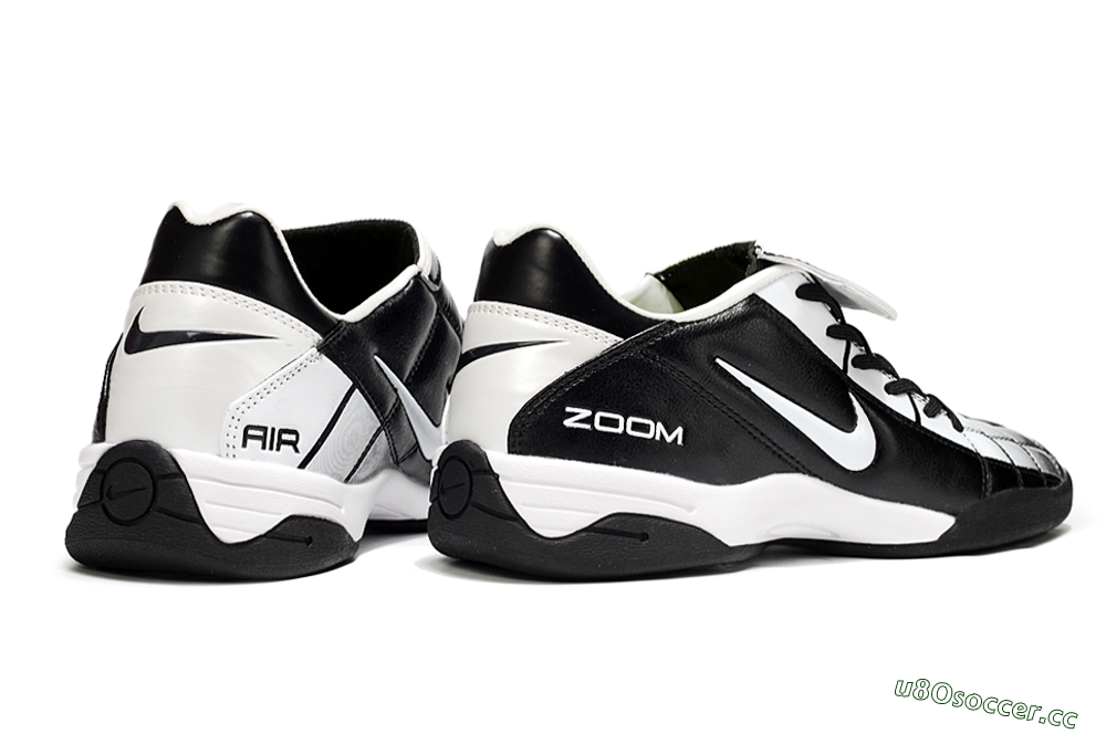 Men's Nike Air Zoom Total 90 III IC Indoor & Futsal Low-Tops Football Shoes - Black/White 6