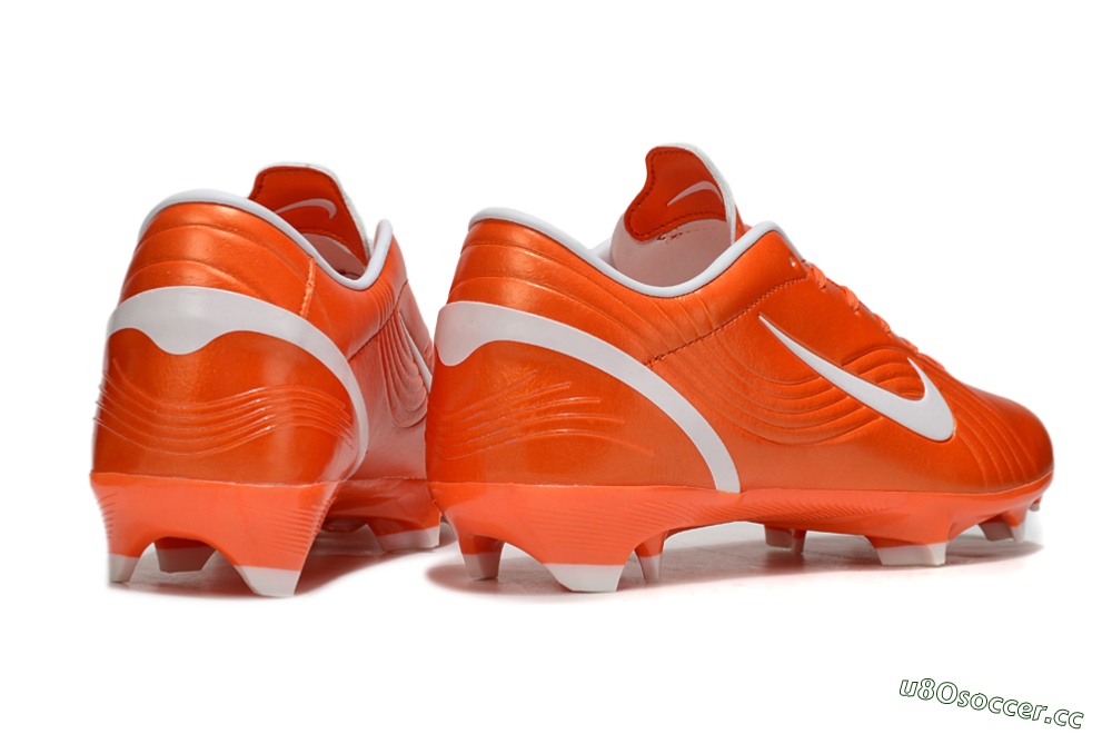 Men's Nike Mercurial Vapor 1 Elite FG Firm Ground Low-Tops Football Boots - Red/White 6