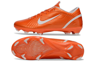 Men's Nike Mercurial Vapor 1 Elite FG Firm Ground Low-Tops Football Boots - Red/White