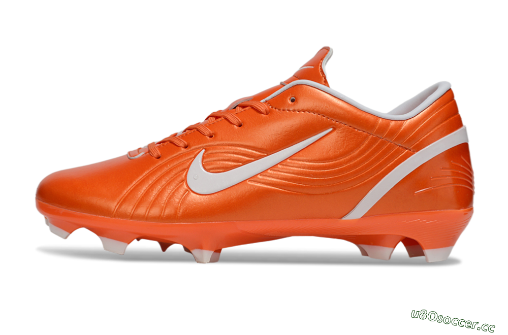 Men's Nike Mercurial Vapor 1 Elite FG Firm Ground Low-Tops Football Boots - Red/White 0