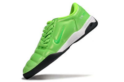Men's Nike Total 90 III IC Indoor & Futsal Low-Tops Football Shoes - Green/White