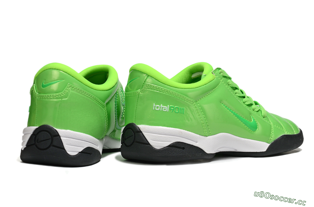 Men's Nike Total 90 III IC Indoor & Futsal Low-Tops Football Shoes - Green/White 6