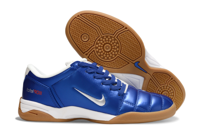 Men's Nike Total 90 III IC Indoor & Futsal Low-Tops Football Shoes - Blue/White