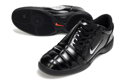 Men's Nike Total 90 III IC Indoor & Futsal Low-Tops Football Shoes - Black/White