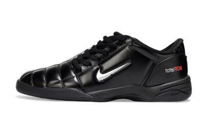 Men's Nike Total 90 III IC Indoor & Futsal Low-Tops Football Shoes - Black/White
