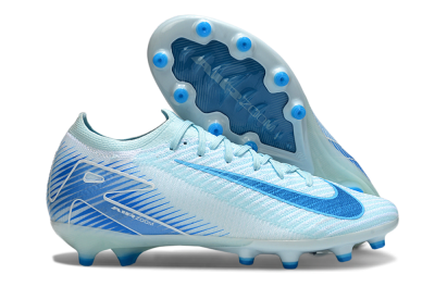 Men's Nike Air Zoom Mercurial Vapor 16 Elite AG Artificial Grass Low-Tops Football Boots - Jade/White
