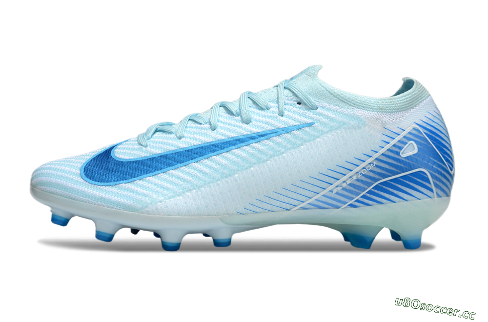 Men's Nike Air Zoom Mercurial Vapor 16 Elite AG Artificial Grass Low-Tops Football Boots - Jade/White 0