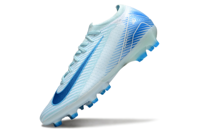 Men's Nike Air Zoom Mercurial Vapor 16 Elite AG Artificial Grass Low-Tops Football Boots - Jade/White