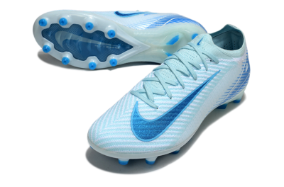 Men's Nike Air Zoom Mercurial Vapor 16 Elite AG Artificial Grass Low-Tops Football Boots - Jade/White