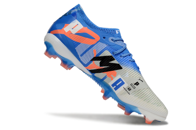 Men's Puma Future 8 Ultimate FG Firm Ground Low-Tops Football Boots - Blue/Silver/Black