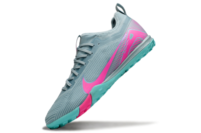 Men's Nike Air Zoom Mercurial Vapor 16 Elite TF Artificial Turf Low-Tops Football Shoes - Jade/Pink
