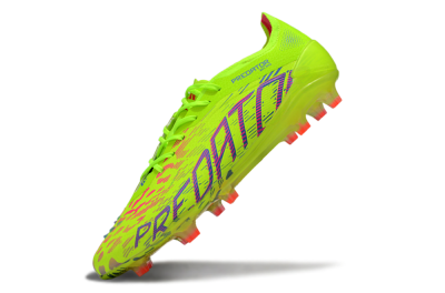 Men's Adidas Predator 25 Elite FG Firm Ground Low-Tops Football Boots - Yellow/Blue/Red