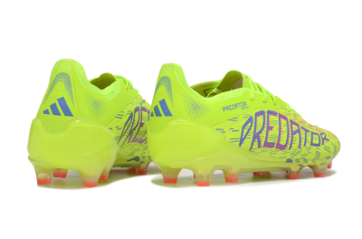 Men's Adidas Predator 25 Elite FG Firm Ground Low-Tops Football Boots - Yellow/Blue/Red