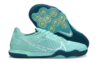 Men's Nike React Gato IC Indoor & Futsal Low-Tops Football Shoes - Jade/White