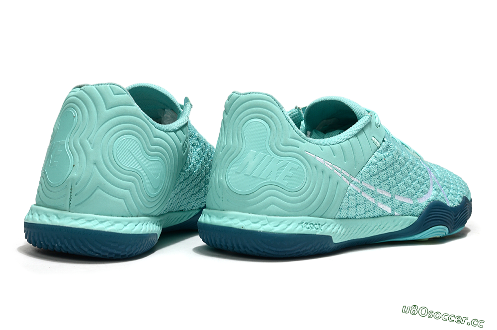 Men's Nike React Gato IC Indoor & Futsal Low-Tops Football Shoes - Jade/White 6