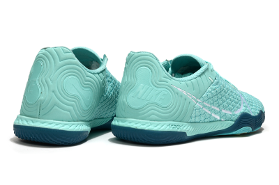 Men's Nike React Gato IC Indoor & Futsal Low-Tops Football Shoes - Jade/White