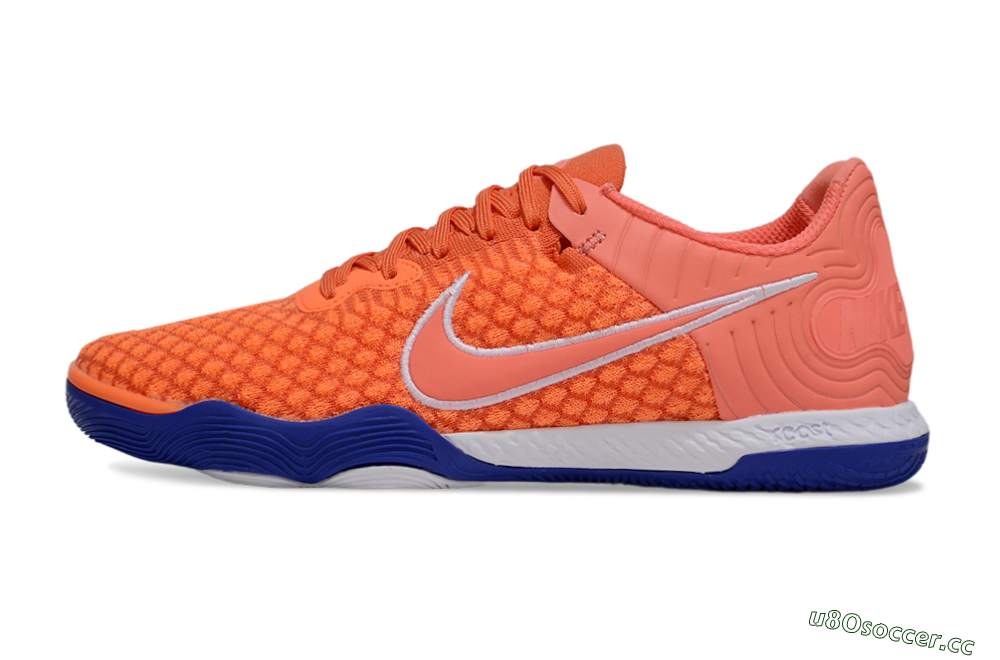 Men's Nike React Gato IC Indoor & Futsal Low-Tops Football Shoes - Red/White/Blue 0
