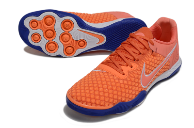 Men's Nike React Gato IC Indoor & Futsal Low-Tops Football Shoes - Red/White/Blue