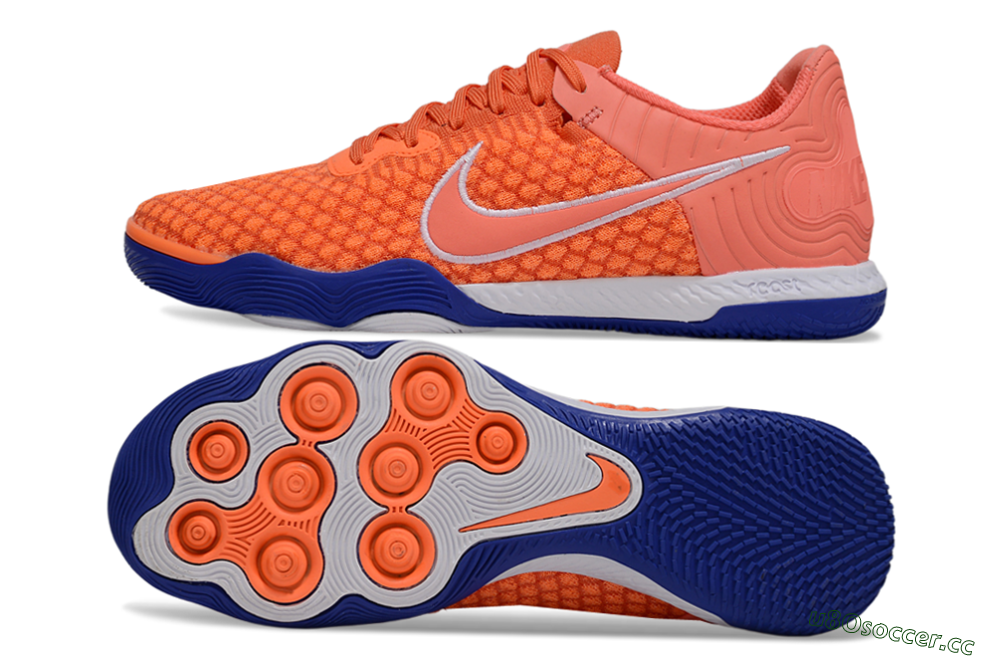 Men's Nike React Gato IC Indoor & Futsal Low-Tops Football Shoes - Red/White/Blue 1