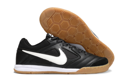 Men's Nike SB Gato IC Indoor & Futsal Low-Tops Football Shoes - Black/White