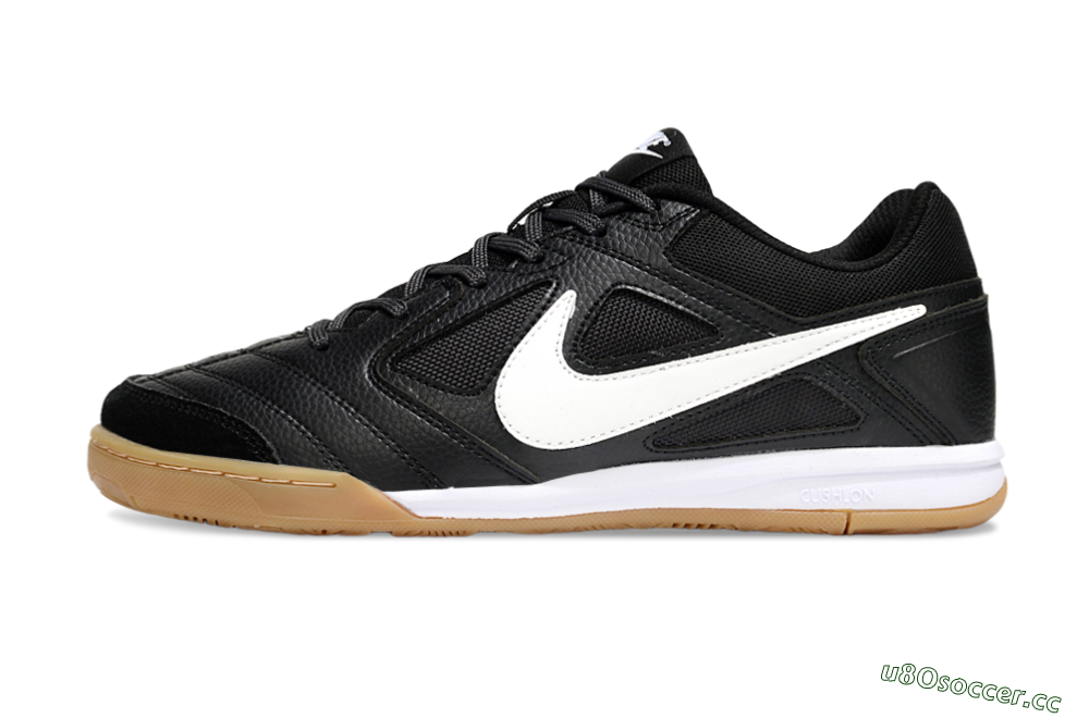 Men's Nike SB Gato IC Indoor & Futsal Low-Tops Football Shoes - Black/White 0