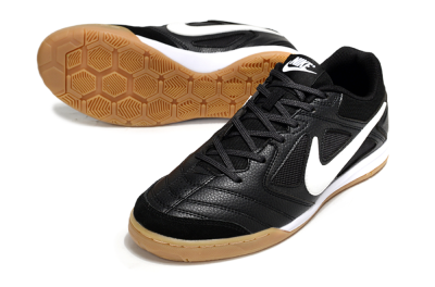 Men's Nike SB Gato IC Indoor & Futsal Low-Tops Football Shoes - Black/White