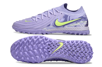 Men's Nike Phantom GX 2 Elite TF Artificial Turf Low-Tops Football Shoes - Purple/Yellow